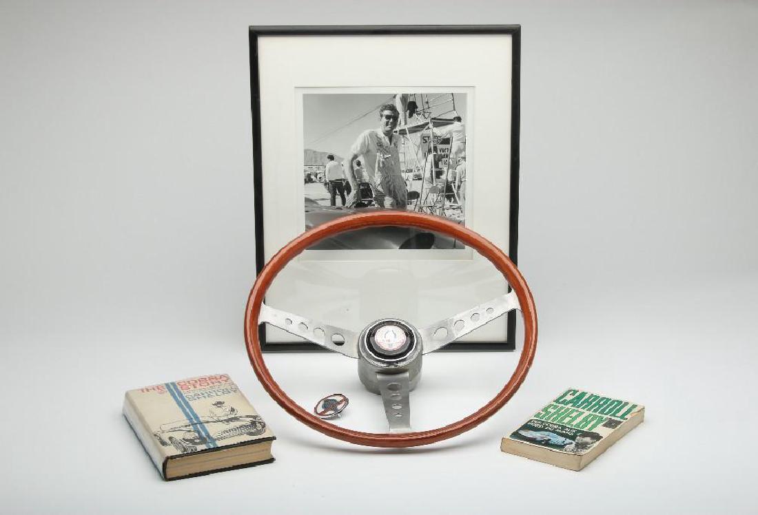 Carroll Shelby Cobra GT 350 Steering Wheel Photo Books (1 of 5)