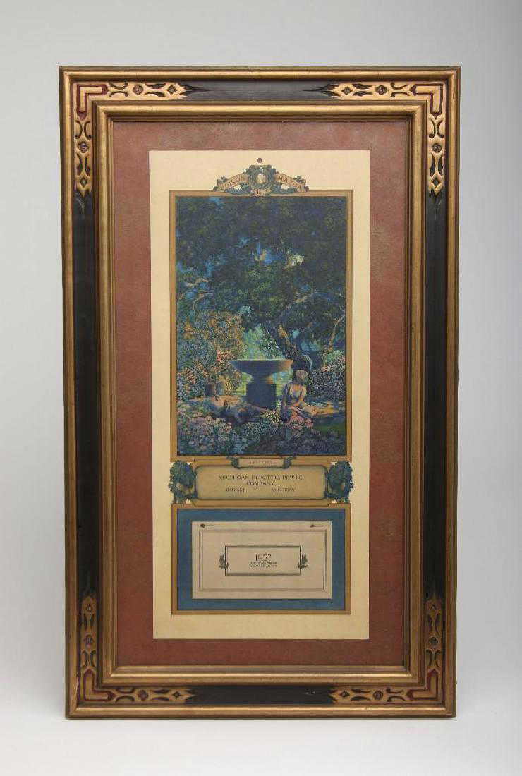 Maxfield Parrish Reveries 1927 Edison Mazda Calendar