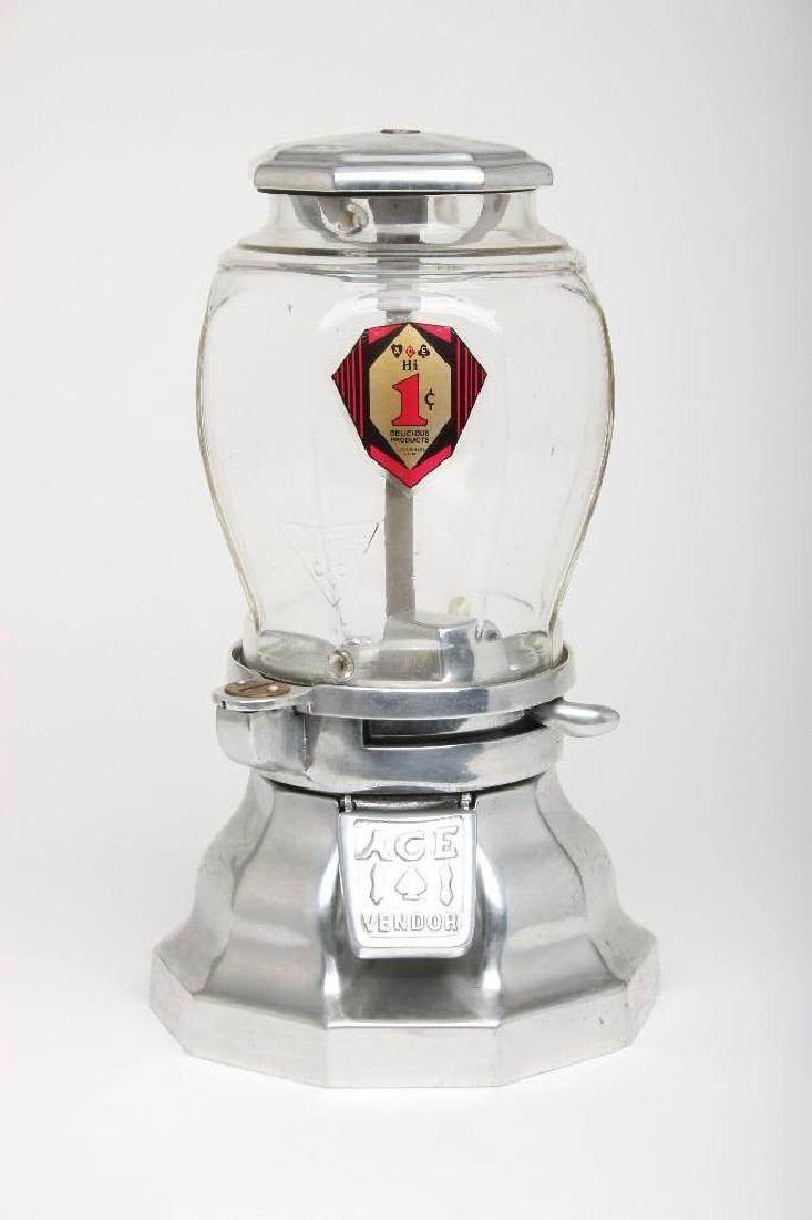 ACE Model 43 Gumball Machine Ace Hi 1c Penny Vending (1 of 3)