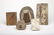 Group Fossils in Matrix Trilobites Flying Dragon Lizard