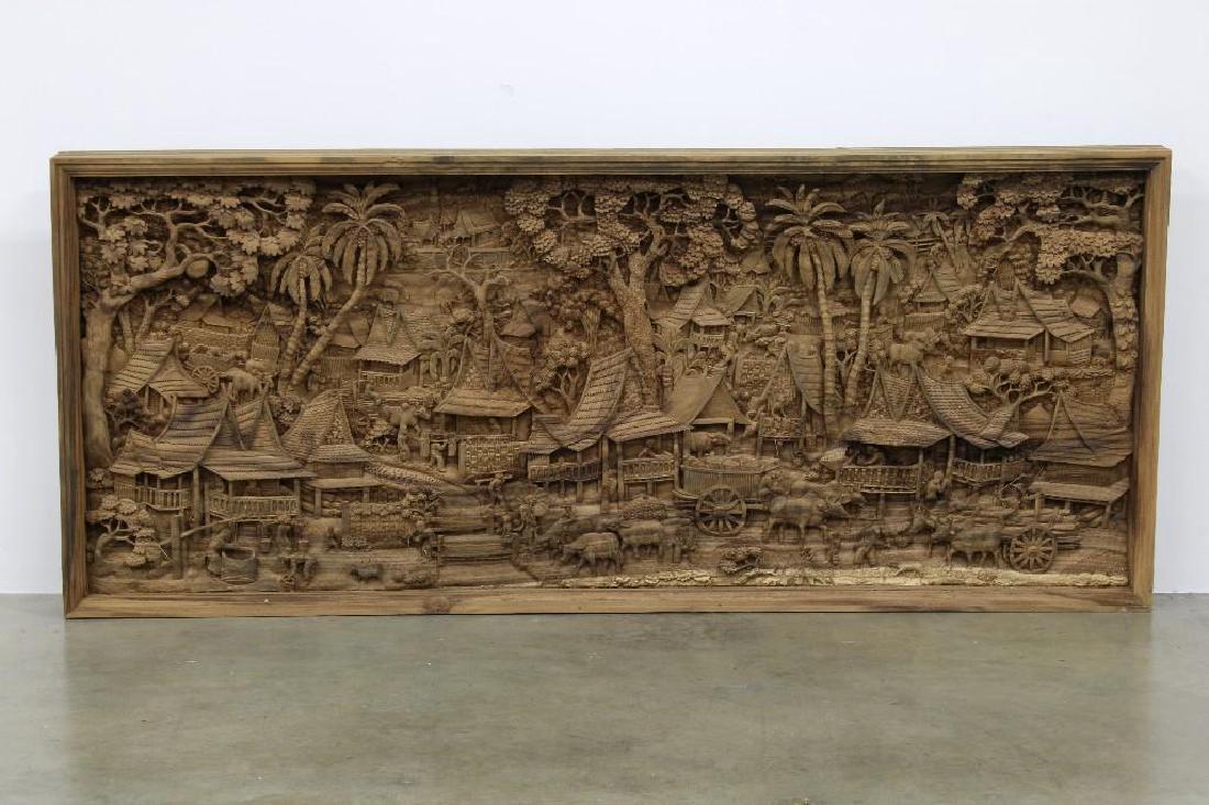 Large Scale Teak Caving Island Jungle Village Scenic (1 of 4)