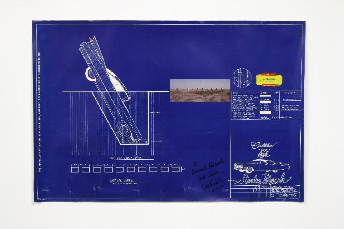 Doug Michels Signed Cadillac Ranch Amarillo Art Center (1 of 5)