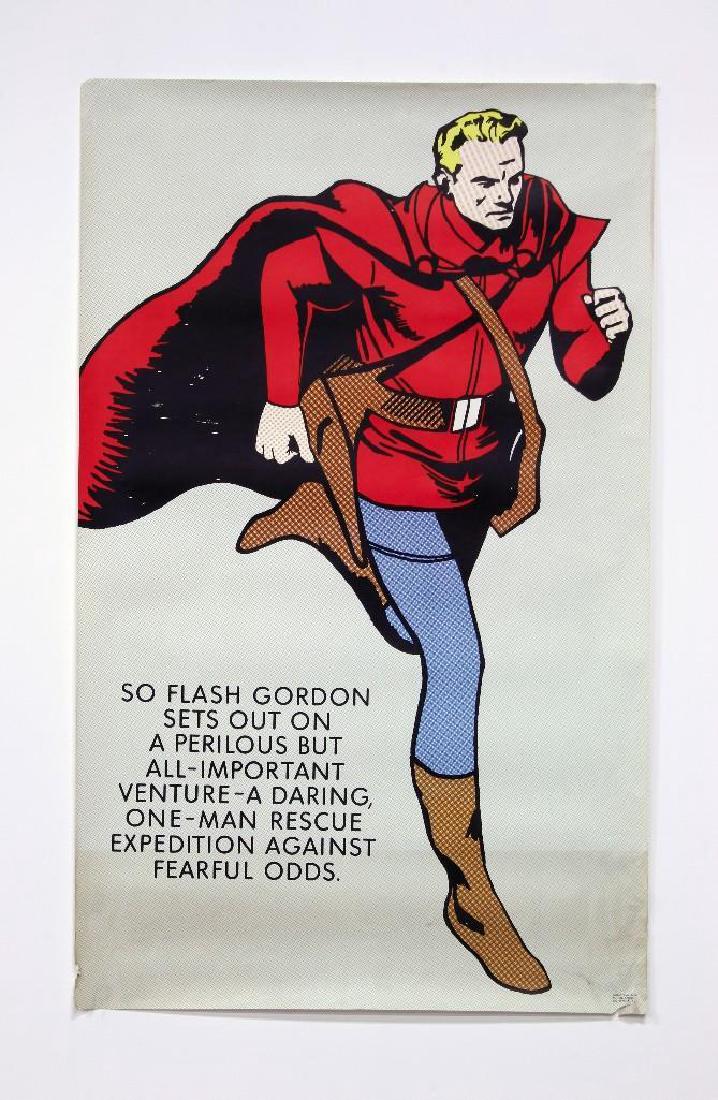 Lee Falk 1965 Book Guild Poster Flash Gordon (1 of 1)
