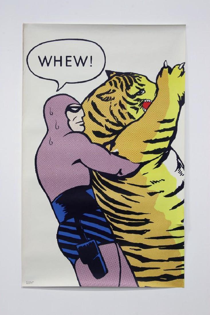 Lee Falk 1965 Book Guild Poster The Phantom Whew! (1 of 2)