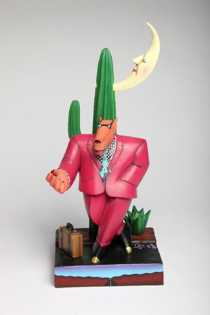 Markus Pierson Sculpture 'On The Road to Her', 1990. (1 of 5)