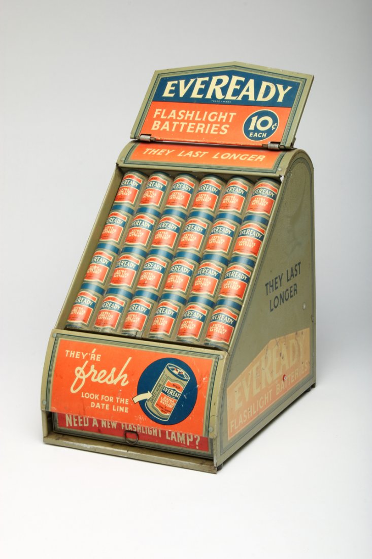 Eveready Flashlight Battery Retail Counter Display (1 of 6)