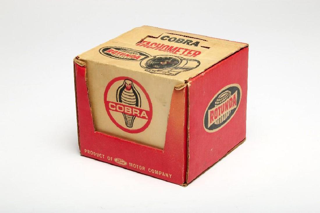 Vintage Ford Motors Cobra Tachometer Rotunda in Box (1 of 4)