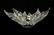 Lalique Champs Elysees Leaf Form Centerpiece Bowl