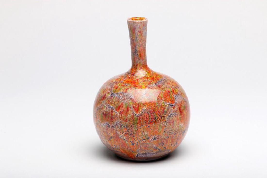 Polia + William Pillin MCM Art Pottery Multi Color Vase (1 of 3)
