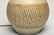 Martz MCM Cream Table Lamp With Etched Design Base - 3