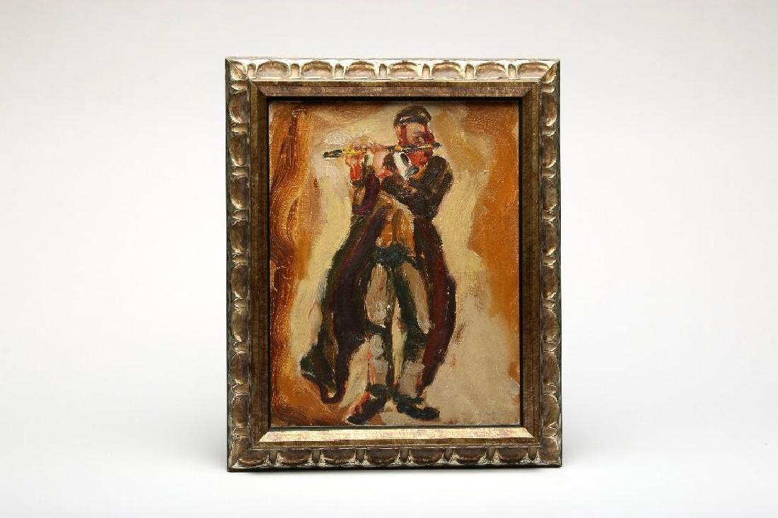 Mane Katz Group Three Jewish Musician Oil Paintings (1 of 10)