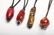 Doyle Lane California Pottery Pendants Beads Yellow Red - 6