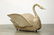 c. 1920 French Hand Carved Swan Seat Carousel Animal - 3