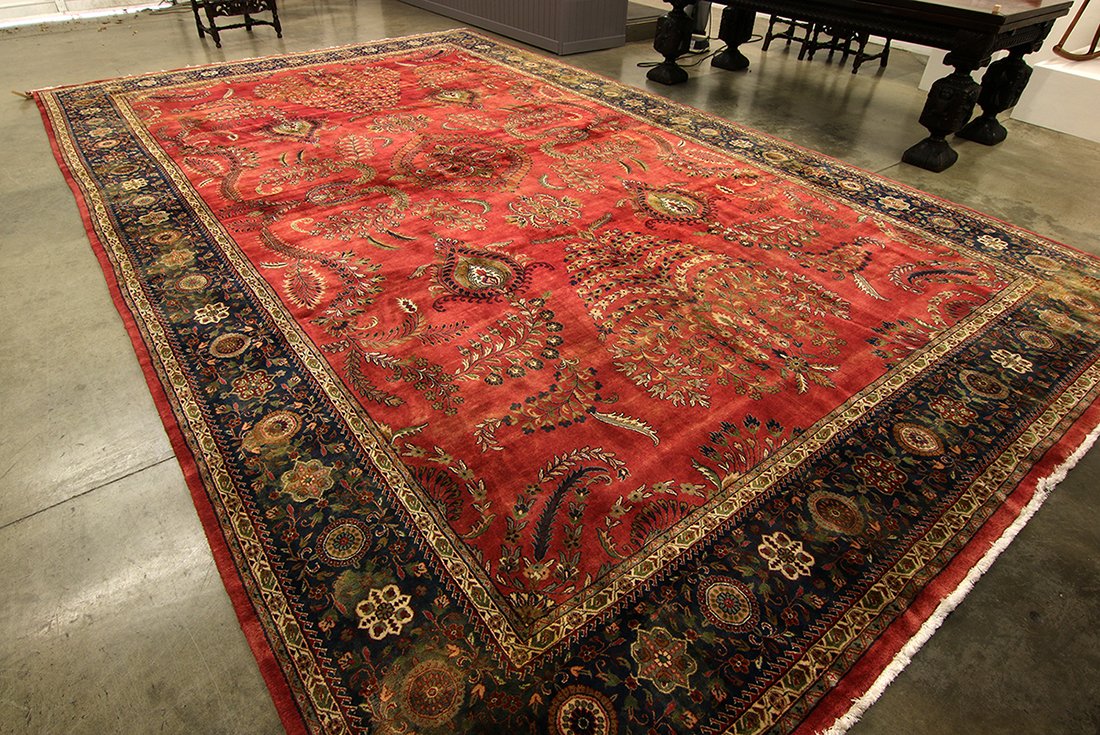 Lot 2 Immense Room Size Traditional Patterned Carpets (1 of 2)