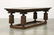 Massive Carved Oak Jacobean Revival Refectory Table - 2