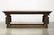 Massive Carved Oak Jacobean Revival Refectory Table - 3
