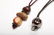Doyle Lane Ceramic Handmade Bead Necklace Matte Browns - 4