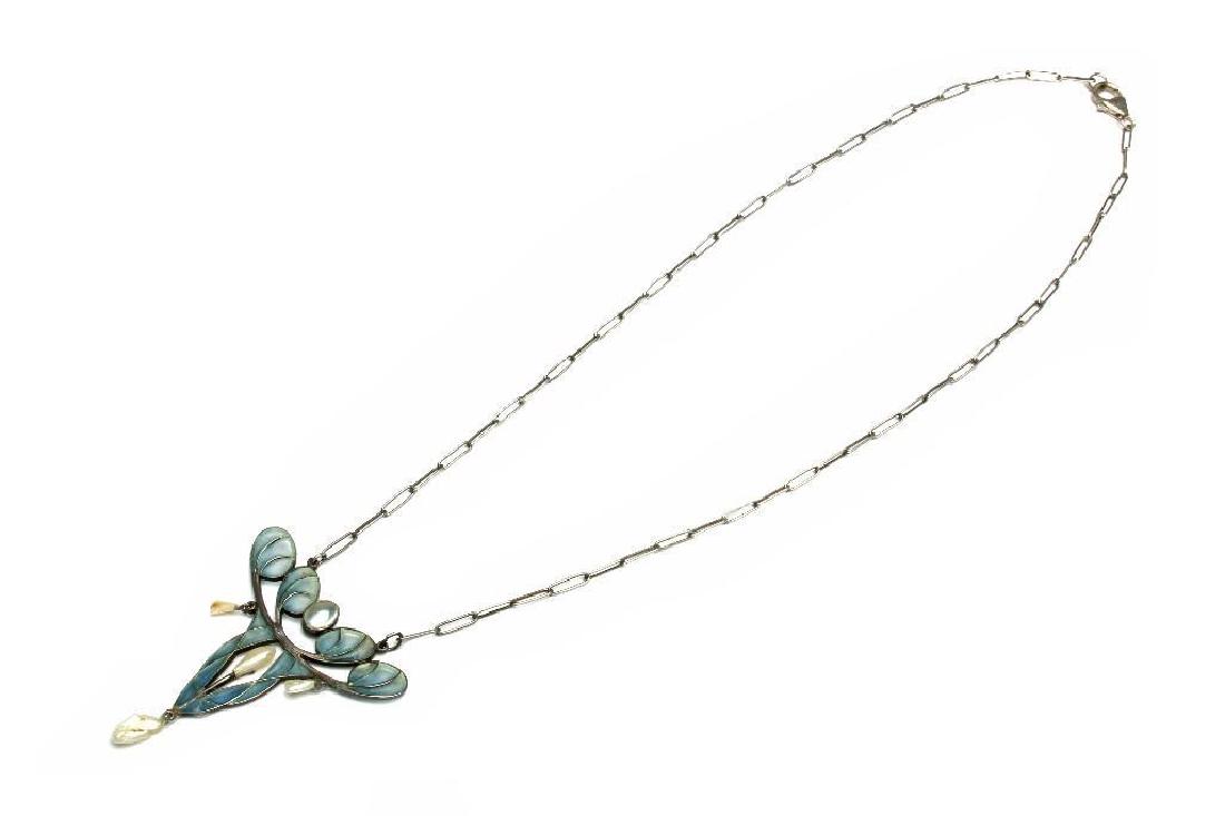 Heinrich Levinger Jugendstil Nouveau Plique a Jour .900 (1 of 4)