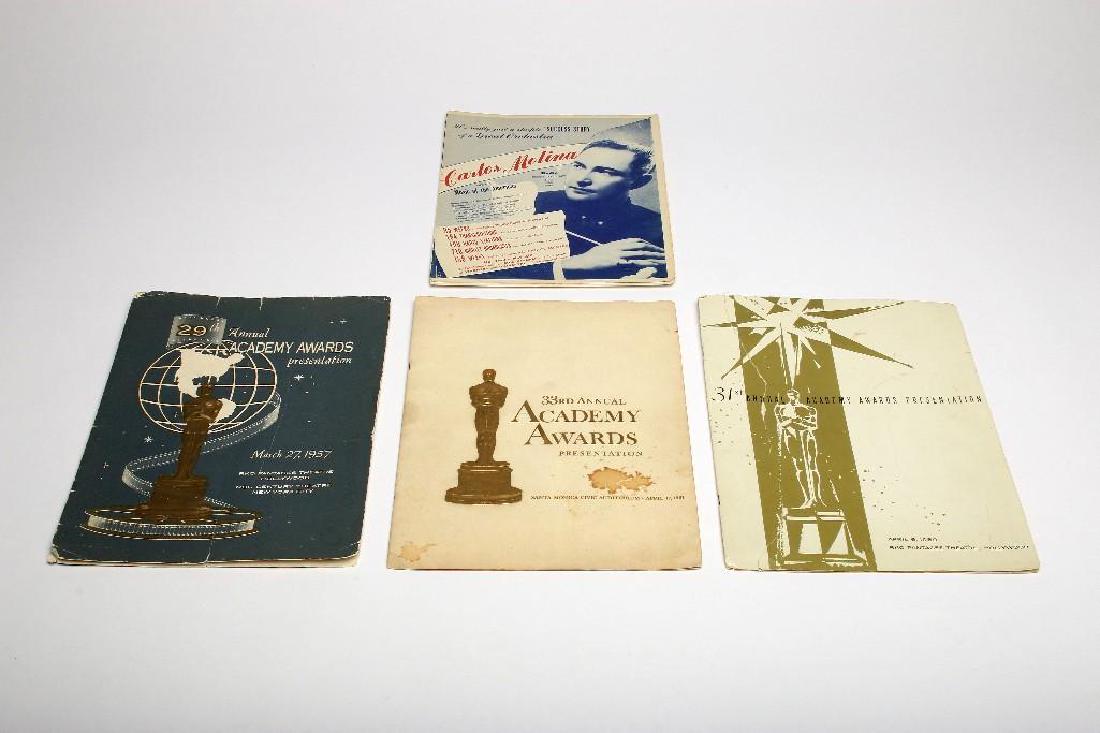 LOT 3 Oscars Program 1957 1959 1961 Carlos Molina Promo (1 of 8)