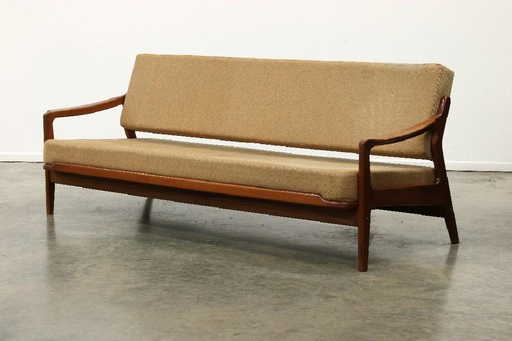 Arne Wahl Iversen Mcm Danish Modern Teak Sofa Daybed