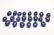 Doyle Lane MCM Studio Pottery Beads, Cobalt Blue 22