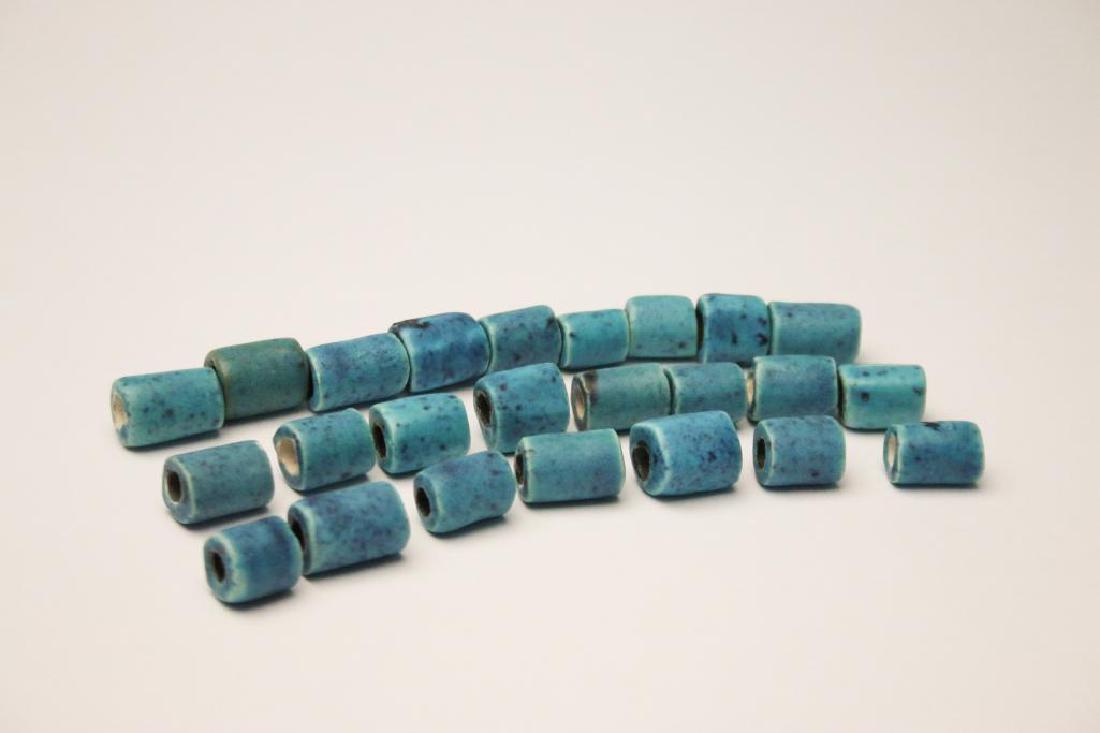 Doyle Lane MCM Studio Pottery Beads, Turquoise, 24 (1 of 4)