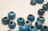 Doyle Lane MCM Studio Pottery Beads, Robins Eggs, 22 - 4