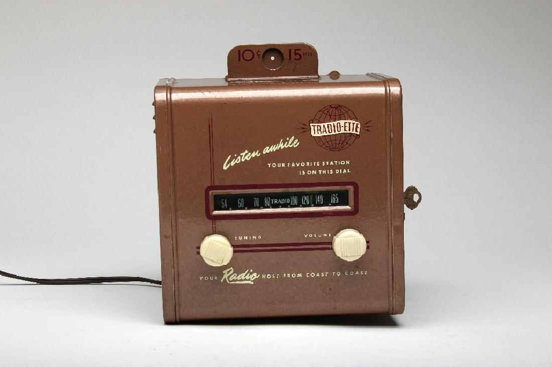 Tradio-Ette Coin-Operated Hotel Radio (1 of 5)
