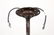 Four (4) Porcelain Red Gas Station Ceiling Lamps - 2