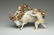 Von Schierholz German Ram Cherub Porcelain Figure Group