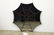 1920s French Cast Iron Spider Web Mirror