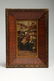 Dutch Flower Monger Girls Signed Antique Oil On Wood