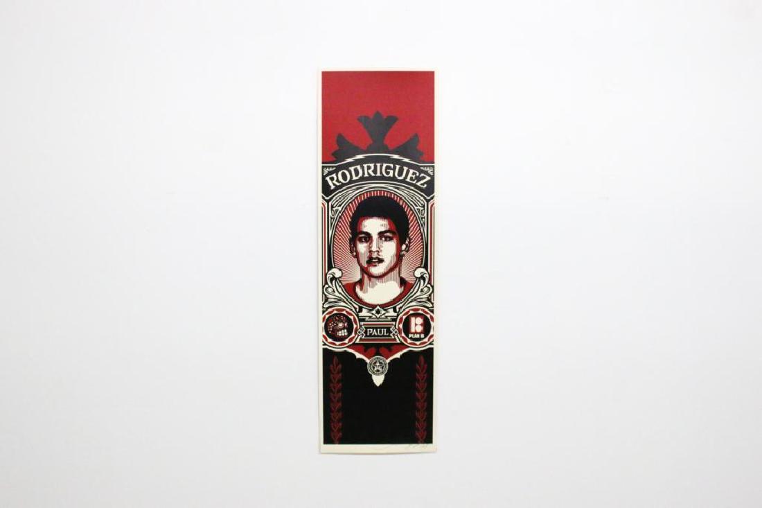 Shepard Fairey Plan B Paul Rodriquez 2005 Screen Print (1 of 3)