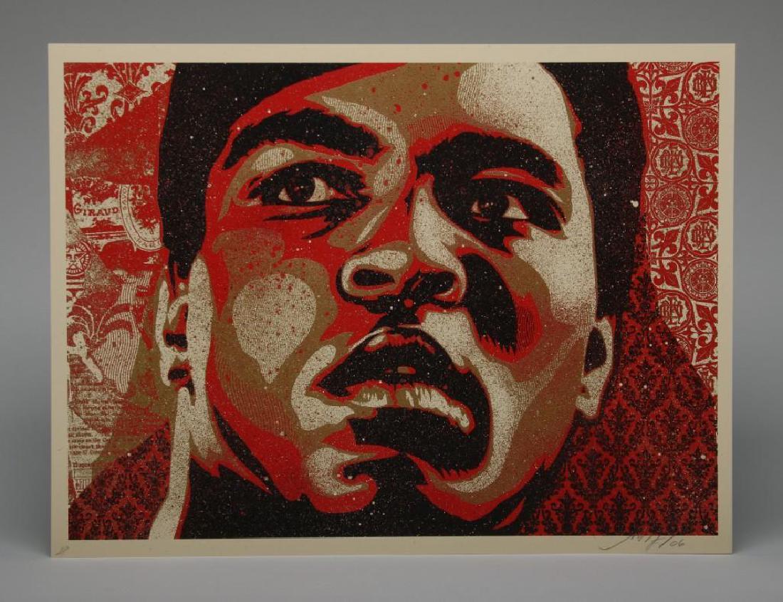 Shepard Fairey Muhammad Ali 2006 Screen Print AP/300 (1 of 3)