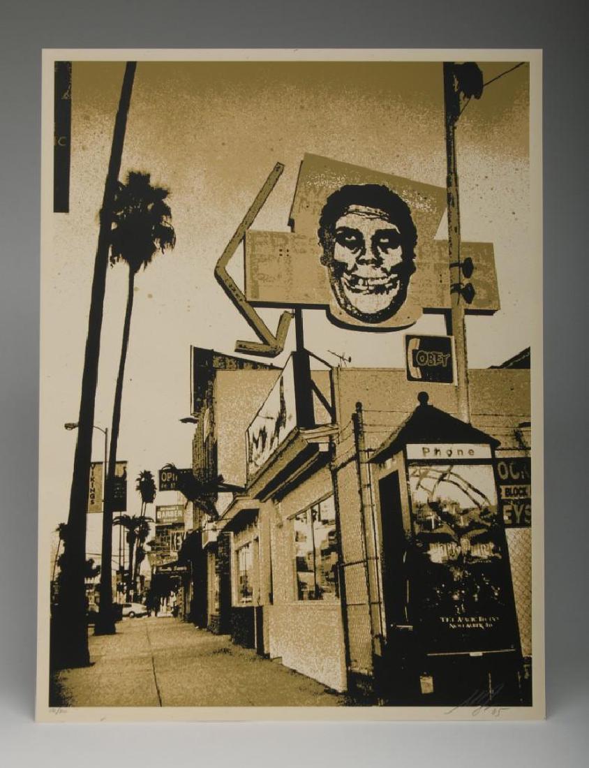 Shepard Fairey Obey Fiend Skull 2006 Screen Print (1 of 3)