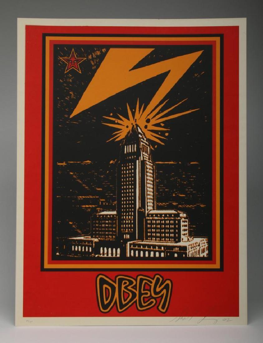 Shepard Fairey Bad Brains 2002 Screen Print 35/300 (1 of 3)