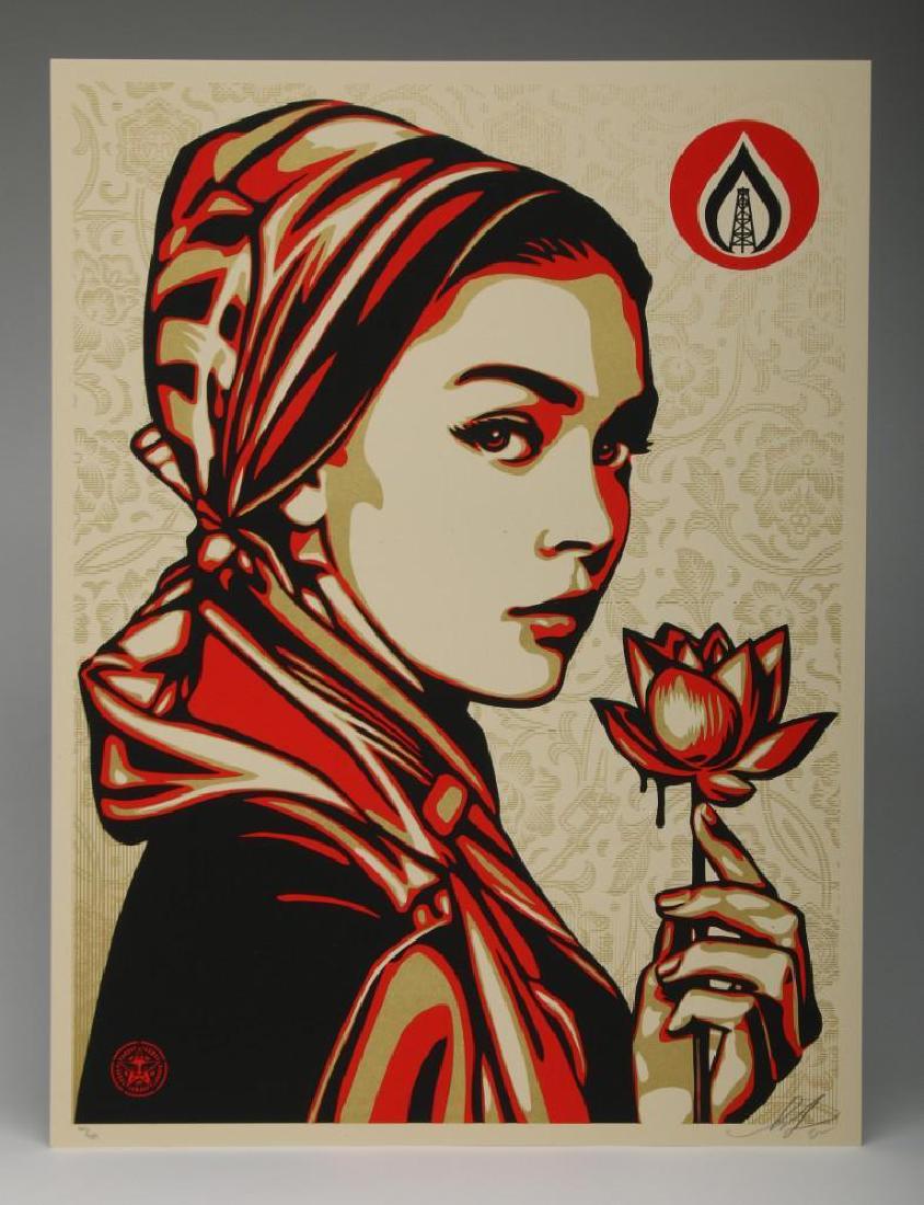 Shepard Fairey Natural Springs 2015 Screen Print (1 of 3)