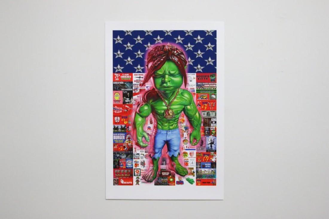 Ron English Signed Numbered Temper Pac Screen Print (1 of 5)