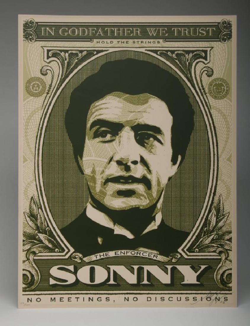 Shepard Fairey Godfather - Sonny 2006 Screen Print (1 of 3)
