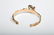 18K Gold with Spinel Cuff Bracelet - 2