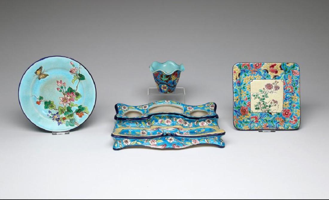 Group of 4 Longwy Ceramics (1 of 10)