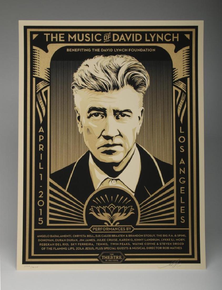 Shepard Fairey The Music of David Lynch 2015 Screen (1 of 3)