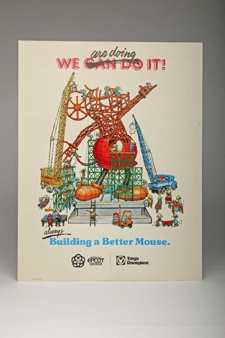 Vintage 1978 Walt Disney Epcot & Tokyo Advertising (1 of 2)