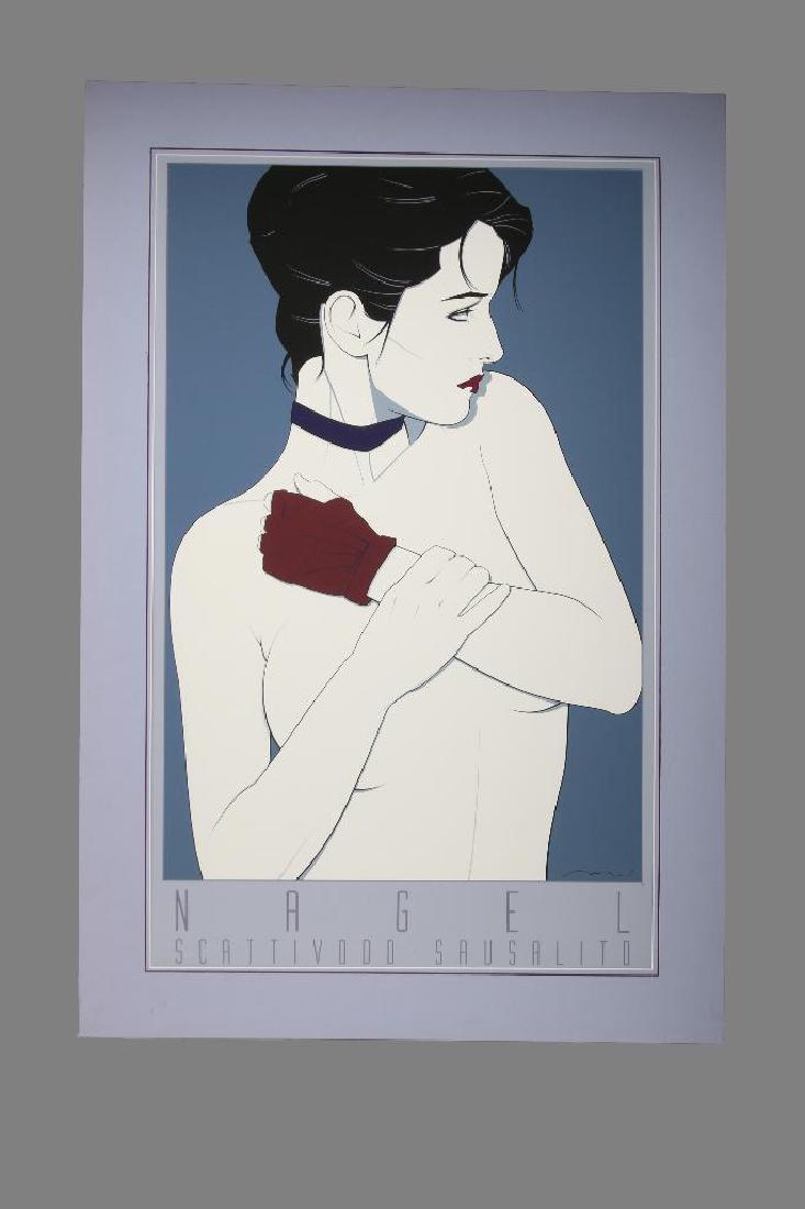 Patrick Nagel 1985 Commemorative #6 Serigraph (1 of 2)
