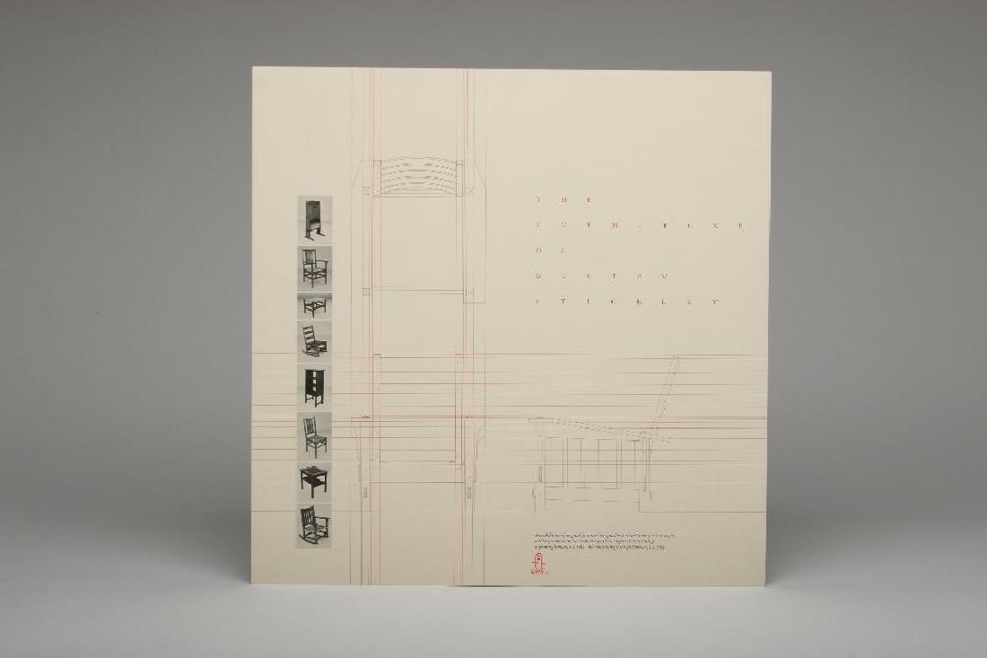 Vintage 1983 Gustav Stickley Los Angeles Valley College: The Furniture Of Gustav Stickley. 17 x 17 in.