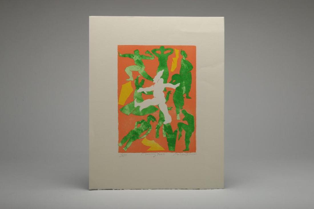 Milton Glaser Dancing Fools 20/250 Ltd Art Print (1 of 3)
