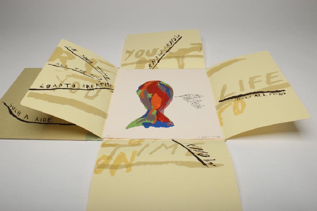 Chris Johanson Signed 2008 AP 4 Print Portfolio (1 of 10)