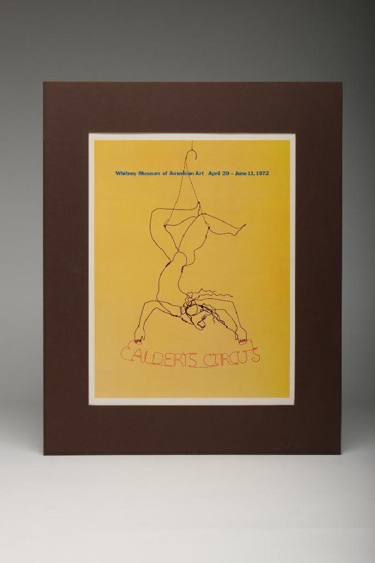 Vintage 1972 Milton Glaser Calder's Circus Poster (1 of 3)