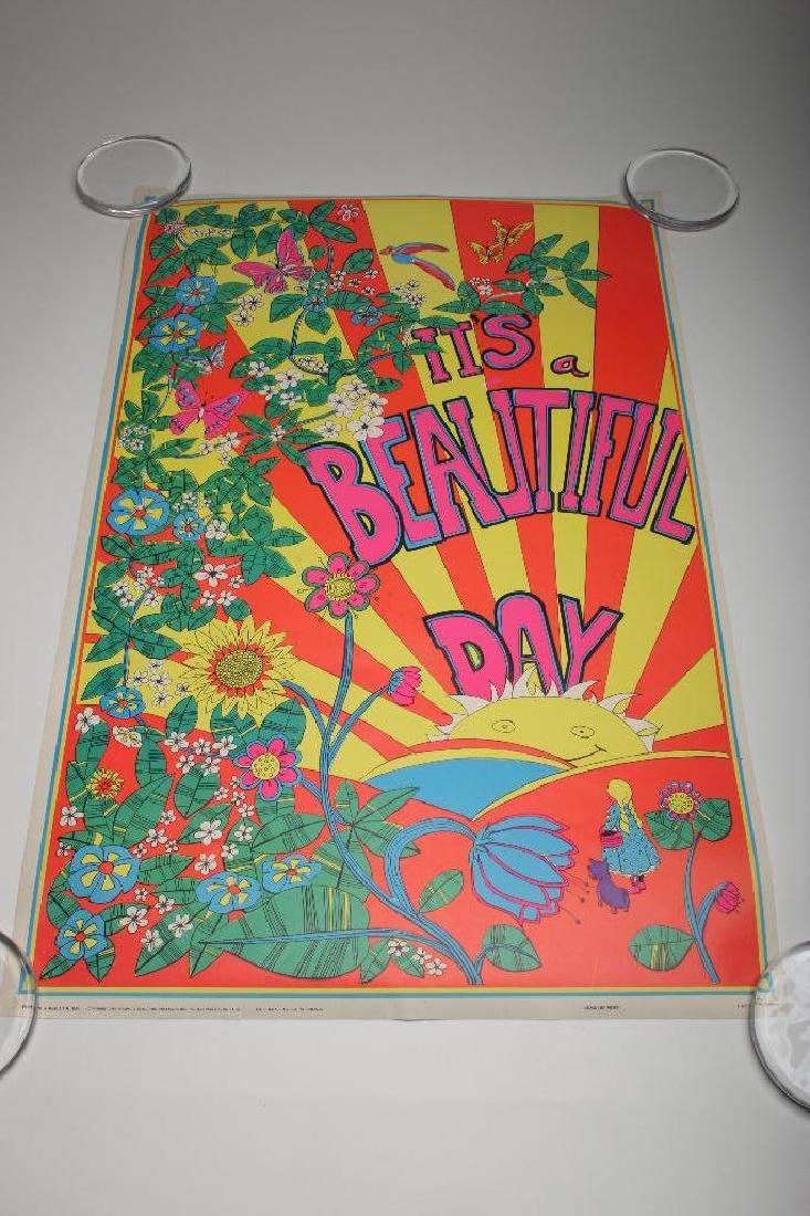 Vintage 1969 E Anthony It's A Beautiful Day Blacklight (1 of 6)