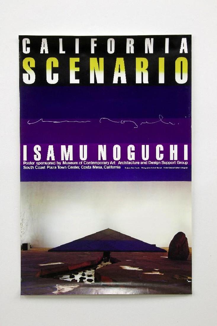 Isamu Noguchi Signed California Scenario Poster (1 of 2)